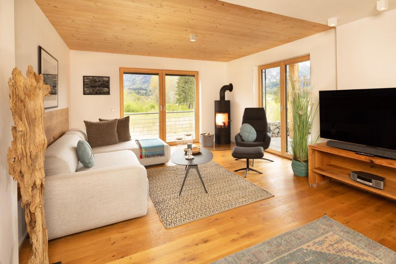 "Landhaus Panorama" - Luxurioese Ferienwohnungen In Bester Lage Fuer Gehobene Ansprueche Oberstdorf Luaran gambar