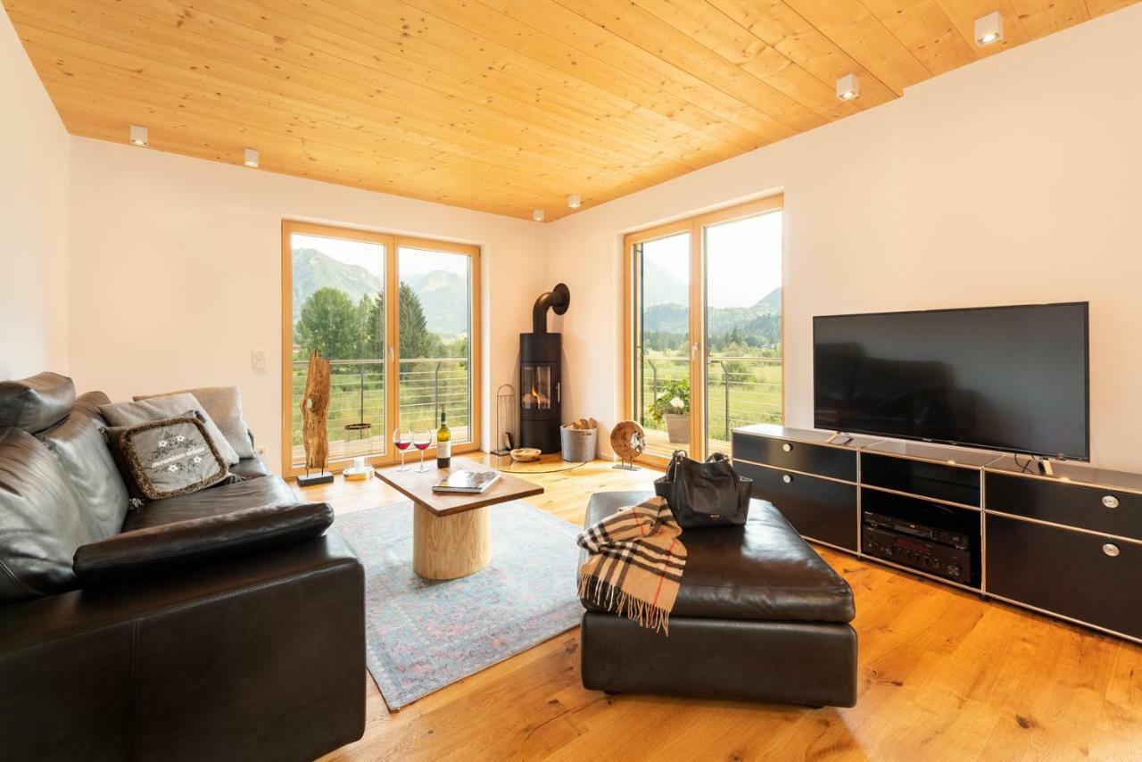 "Landhaus Panorama" - Luxurioese Ferienwohnungen In Bester Lage Fuer Gehobene Ansprueche Oberstdorf Luaran gambar